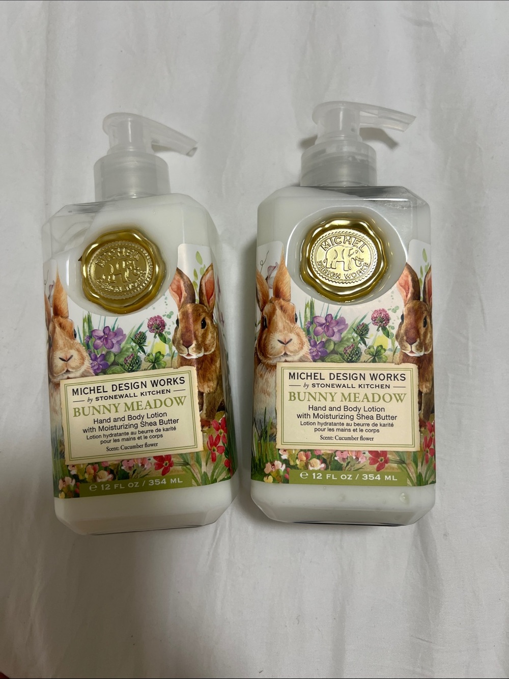 Michel Design Works Bunny Meadow Hand & Body Lotion - White